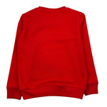 Trussardi Felpa Chiusa Girocollo Tinta Unita con Stampa per Bambino TBP26036FE ROSSO TRUSSARDI 