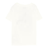 Etro T-Shirt Girocollo Tinta Unita con Ricamo per Bambina GW8A71 PANNA ETRO 
