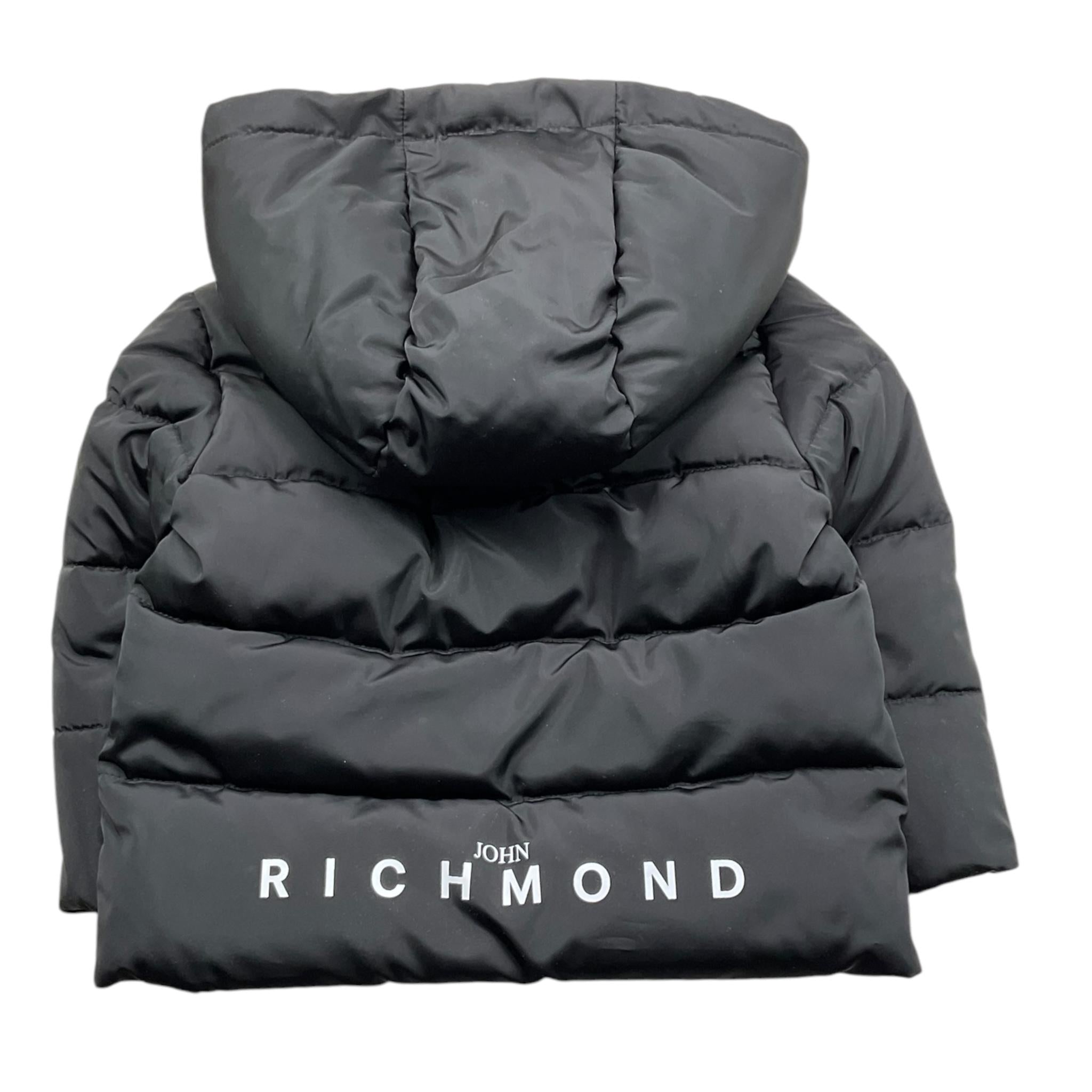 JOHN RICHMOND giubbino tinta unita con zip e cappuccio Nero per Neonato RIA25011PI NERO JOHN RICHMOND 