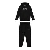 EMPORIO ARMANI completo 2pz felpa-pantalone Nero per Bambino 6RBV55 NERO EMPORIO ARMANI 