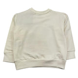 NEVER TOO felpa chiusa girocollo tinta unita Panna per Bambino NT2184NJ PANNA NEVER TOO 