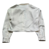 Gaelle Camicia Manica Lunga Tinta Unita con Strass per Bambina 2745CY00360XX AVORIO GAELLE 