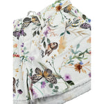 Liu Jo Short Tinta Unita con Stampa Fiori per Bambina KA5060X BIANCO LIU JO 