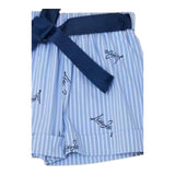 Liu Jo Short Tinta Unita con Fantasia A Righe per Bambina KA5051 AZZURRO LIU JO 