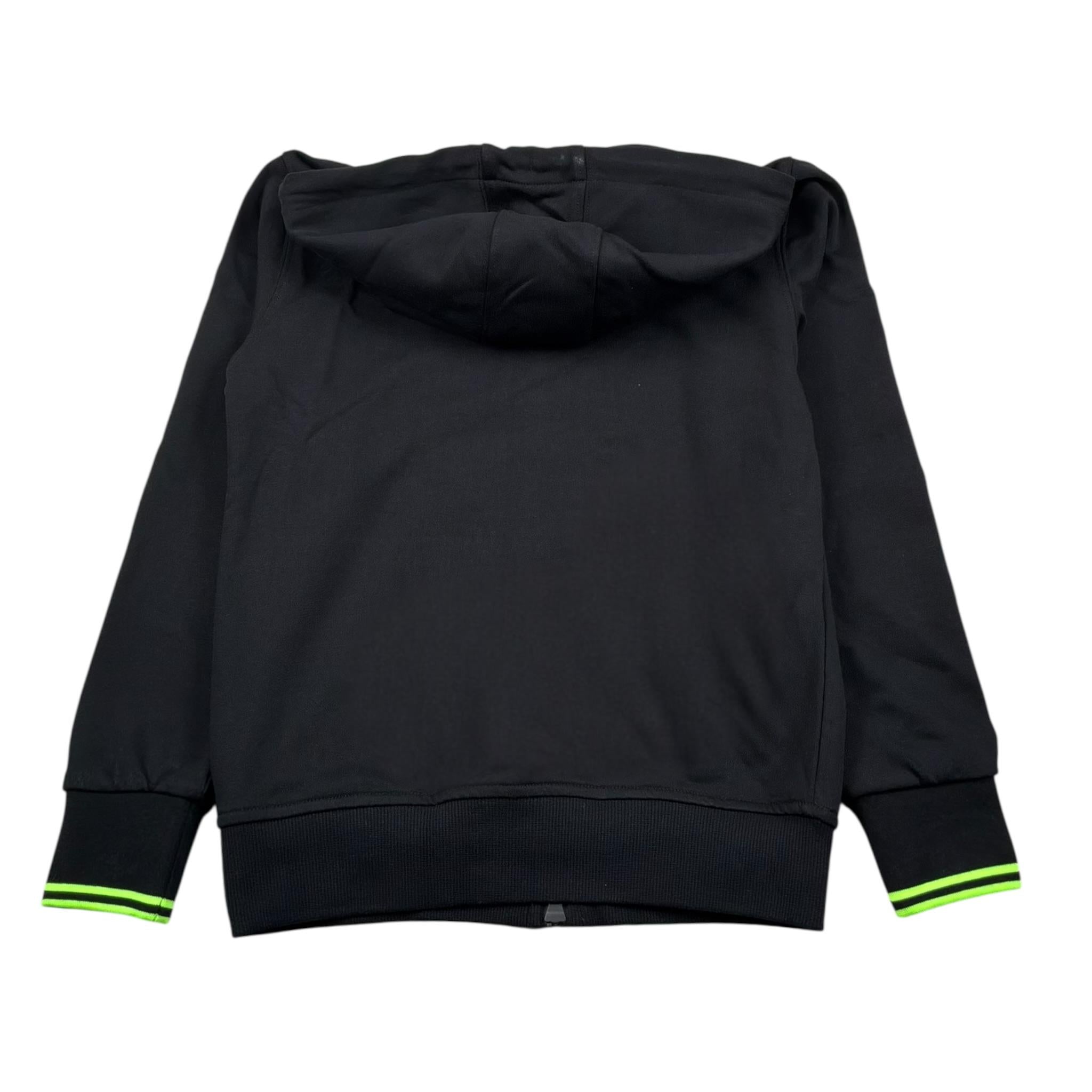 Refrigiwear Felpa con Zip E Cappucci Tinta Unita per Bambino 109WRMJS25 NERO REFRIGIWEAR 