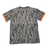 Refrigiwear Einfarbiges T-Shirt mit Rundhalsausschnitt und grauem Muster für Jungen