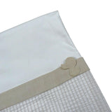 Lalalu' Coperta Tinta Unita con Stampa per Neonato COL2G BIANCO LALALU' 