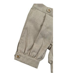 Pure Firenze Bermuda Tinta Unita con Elastico In Vita per Neonato PC03294 BEIGE PURE FIRENZE 