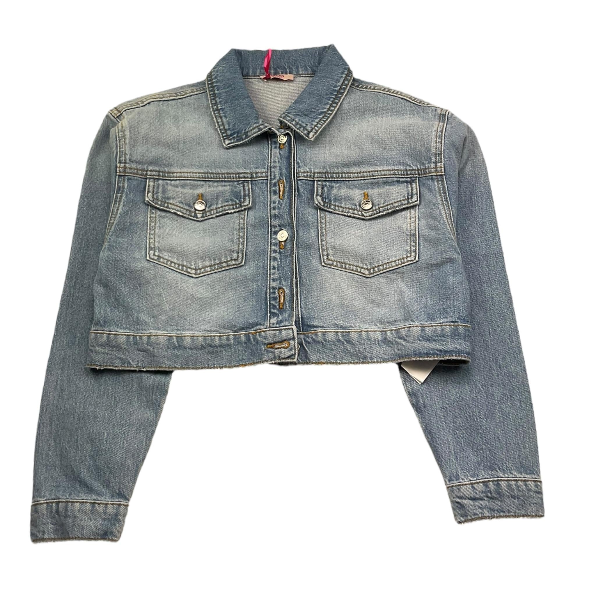 Liu Jo Giubbino In Denim Tinta Unita per Bambina GA5180 AZZURRO LIU JO 