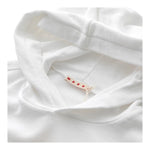 MARNI felpa tinta unita con cappuccio e stampa Bianco per Bambina M01040 BIANCO MARNI 