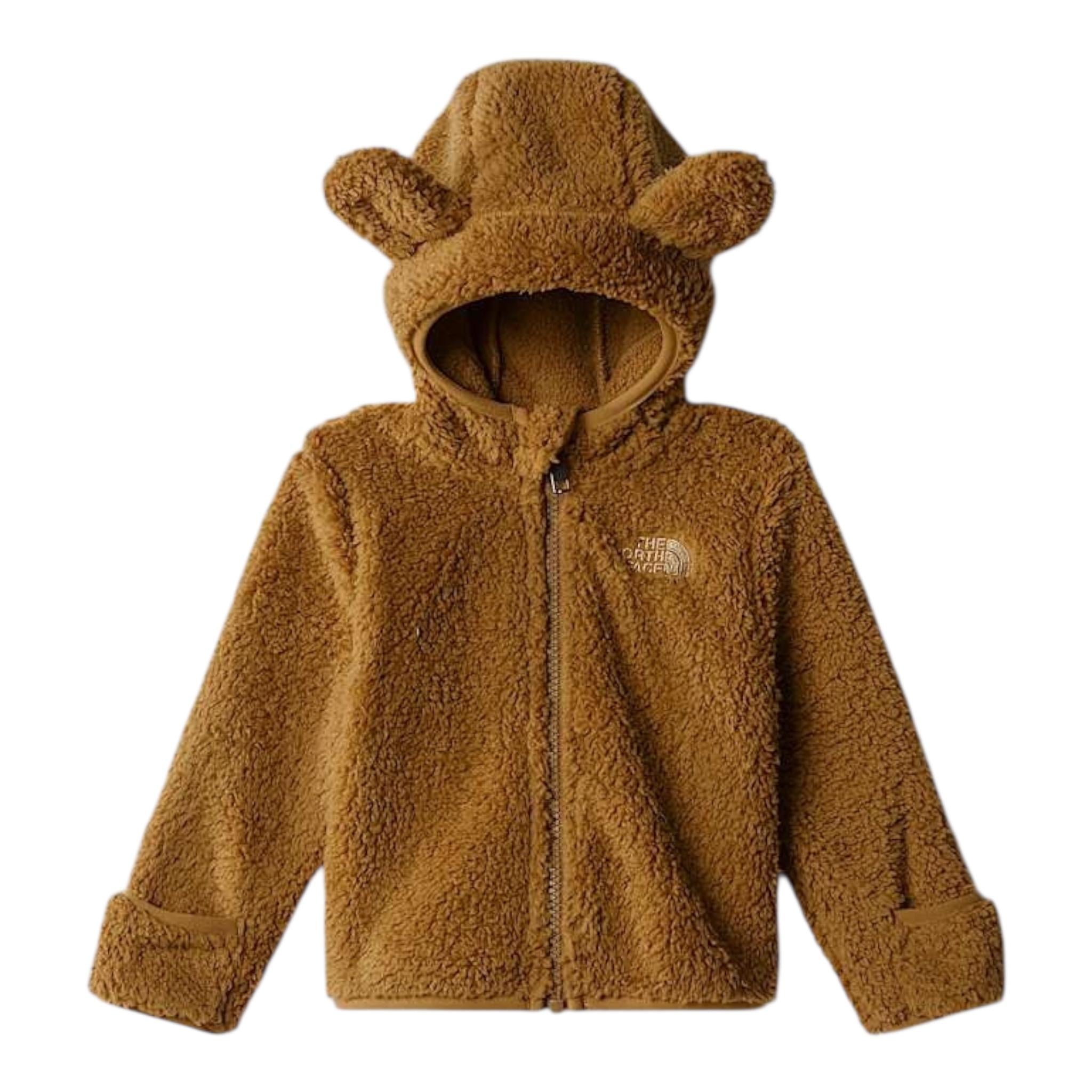 THE NORTH FACE giubbino modello teddy tinta unita Marrone per Neonato NF0A88VW173 MARRONE THE NORTH FACE 