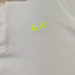 Sun68 Polo Mezza Manica Tinta Unita per Bambino CPA35343 BIANCO SUN68 