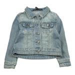 Daniele Alessandrini Giubbino In Denim Tinta Unita per Neonato 1295OD00172X AZZURRO DANIELE ALESSANDRINI 