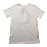 Nails Milano T-Shirt Rundhals Einfarbig Weiß Für Kinder