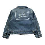 Daniele Alessandrini Giubbino In Denim Tinta Unita per Neonato 1295OD00172 AZZURRO DANIELE ALESSANDRINI 