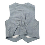 Manuell & Frank Gilet Tinta Unita per Neonato GLMF AZZURRO MANUELL & FRANK 