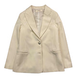 Vicolo Plain Button Up Jacke Creme für Mädchen