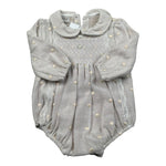 Paz Rodriguez Pagliaccetto Manica Lunga Tinta Unita per Neonata 00515092 BIEGE PAZ RODRIGUEZ 