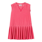 Il Gufo Abito Tinta Unita Giromanica per Bambina P25VA333N0107J ROSA IL GUFO 