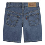Levi'S Bermuda In Denim Tinta Unita con Girovita Regolabile per Bambino 9EK844 AZZURRO LEVI'S 