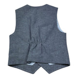 Manuel & Frank Gilet Tinta Unita per Bambino MF5105B AZZURRO MANUEL & FRANK 