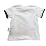 Bikkembergs T-Shirt Tinta Unita con Stampa per Neonato BK3433 BIANCO BiKKEMBERGS 