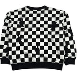 John Richmond Felpa Chiusa Girocollo Bicolore per Bambino RBP26103FE BIANCO/NERO JOHN RICHMOND 