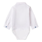 MINI BANDA camicia modello body tinta unita Bianco per Neonato 3A606X BIANCO MINI BANDA 
