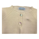 MAC ILUSIO'N cardigan tinta unita Panna per Neonato 9480 PANNA MAC ILUSIO'N 