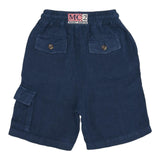 Saint Barth Bermuda Tinta Unita con Elastico In Vita per Bambino MERSEILLEJE BLU SAINT BARTH 