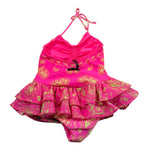 F**K Costume Intero Tinta Unita con Fantasia per Neonata FJ25B2A18MKX64 FUXIA F**K 