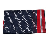 Manila Grace Foulard Bicolore con Stampa per Bambina MG894 BLU MANILA GRACE 