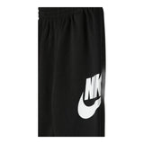 NIKE completo tinta unita 2pz felpa-pantalone Nero per Bambino 86L135 NERO NIKE 