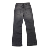 Odi Et Amo Jeans Tinta Unita Con Stampa Logo Nero Per Bambina