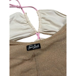 Saint Barth Costume Intero Tinta Unita Glitterato per Bambina KINSLEY ORO SAINT BARTH 