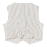 Il Gufo Gilet Tinta Unita per Neonato P25GI055C1086 PANNA IL GUFO 