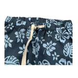 Zhoe & Tobiah Bermuda Tinta Unita con Stampe per Neonato WI2B BLU ZHOE & TOBIAH 