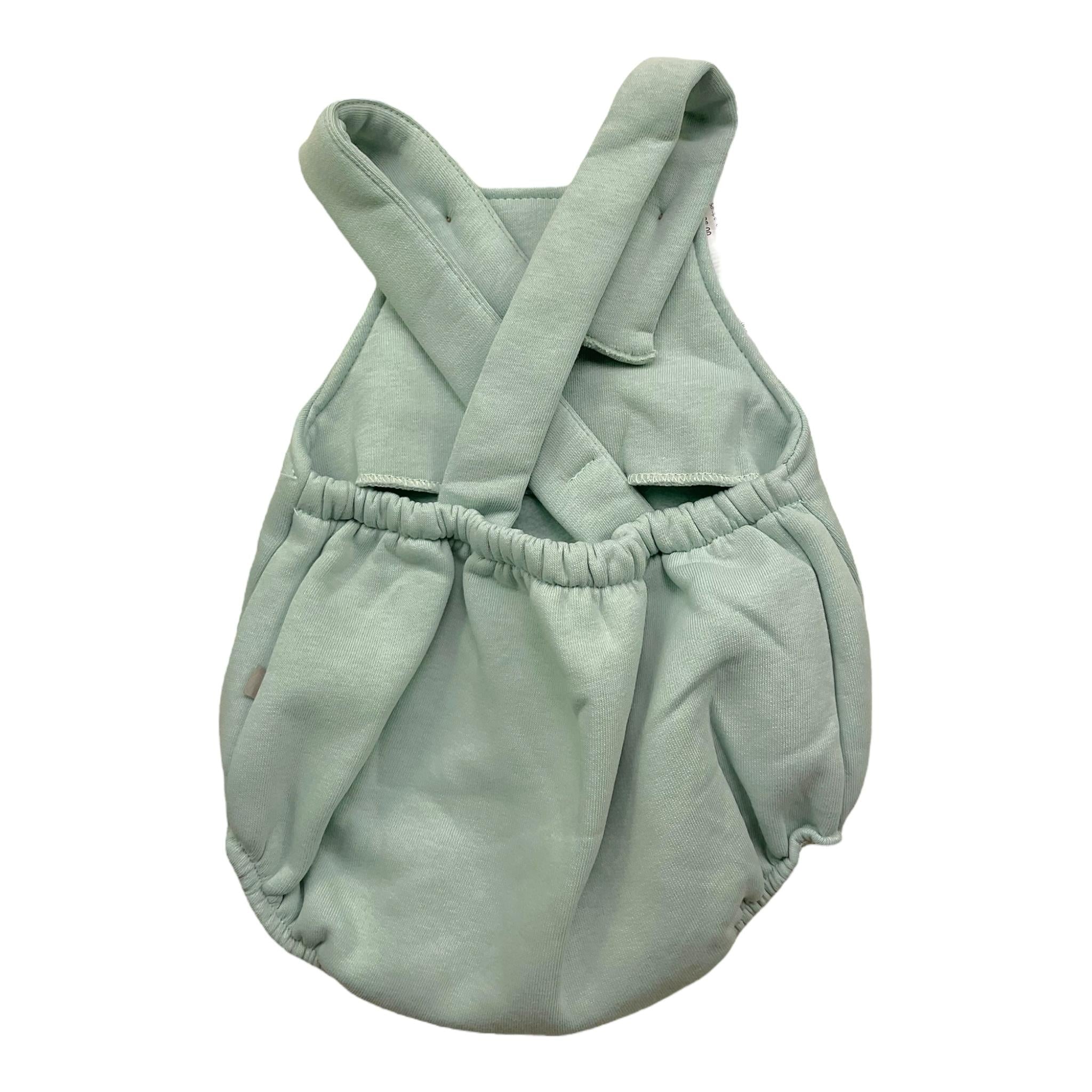 CALAMARO salpette tinta unita con bottoni Verde acqua per Neonato 324544 VERDE ACQUA CALAMARO 