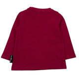 JOHN RICHMOND shirt girocollo tinta unita con stampa Bordeaux per Neonata RIA25015TS BORDEAUX JOHN RICHMOND 
