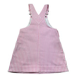 Saint Barth Salopette Fantasia A Irghe per Bambina TECLA BIANCO/ROSA SAINT BARTH 