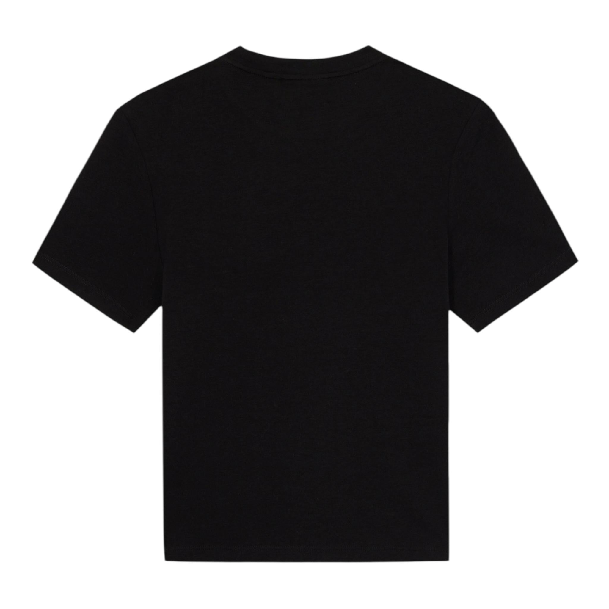 Emporio Armani T-Shirt Girocollo Tinta Unita con Logo per Bambino 7B000093 BLU EMPORIO ARMANI 