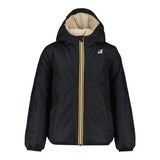 K-WAY giubbino tinta unita con cappuccio in contrasto Nero per Neonato K61157WWXX NERO K-WAY 