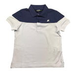 K-Way Polo Mezza Manica Bicolore per Bambino K3147HW BIANCO/BLU K-WAY 
