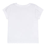 Guess T-Shirt Tinta Unita con Stampa per Neonata K5RI14K6YW4XX BIANCO GUESS 
