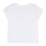 Guess T-Shirt Tinta Unita con Stampa per Neonata K5RI14K6YW4XX BIANCO GUESS 