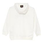 JOHN RICHMOND felpa con cappuccio tinta unita con stampa in contrasto Panna per Bambino RBA24057FE PANNA JOHN RICHMOND 