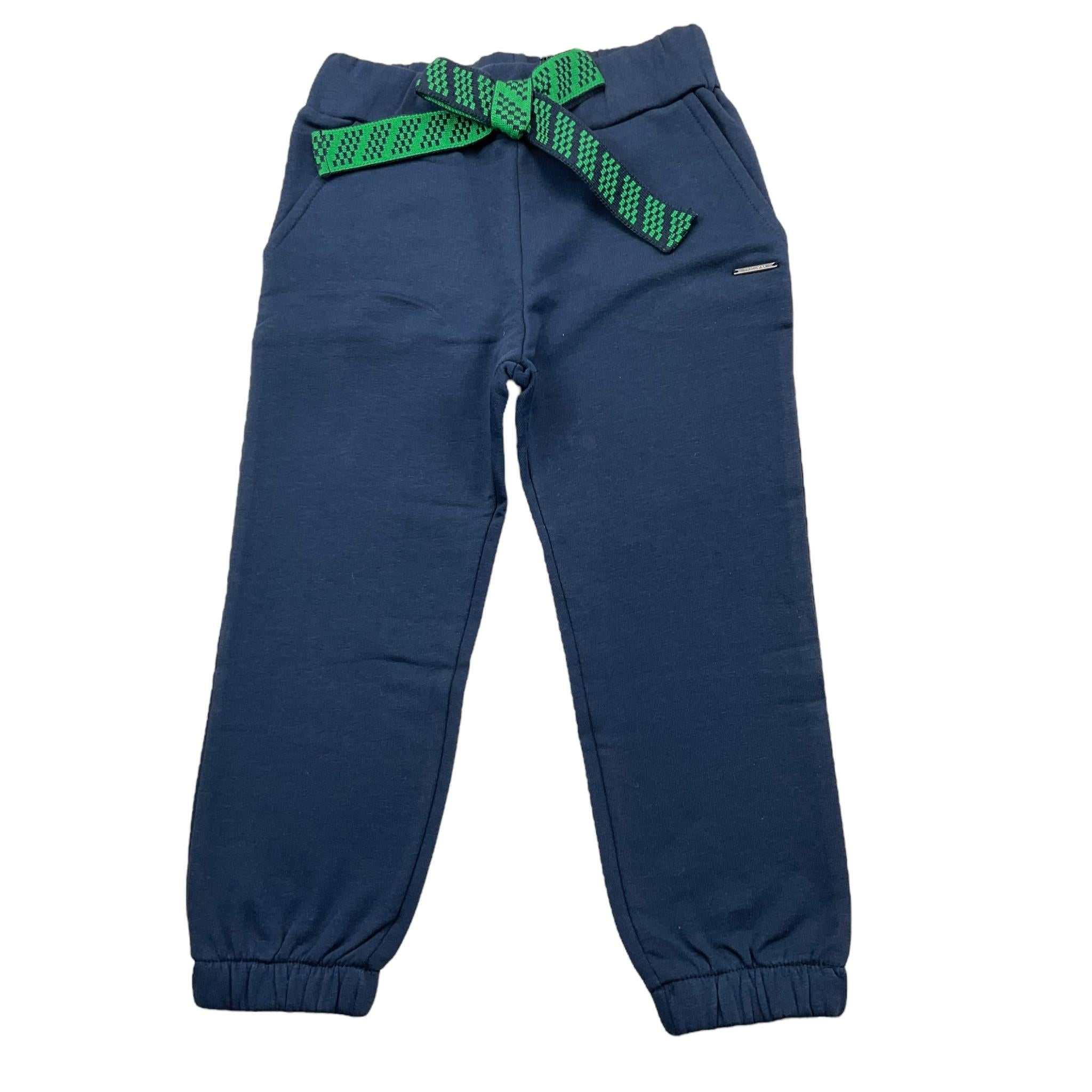 FRACOMINA pantalone modello tuta tinta unita Blu per Bambino FM0645 BLU FRACOMINA 