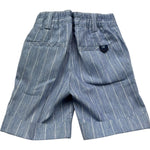 Manuel & Frank Bermuda Tinta Unita con Girovita Regolabile per Neonato MF2313BN BLU MANUEL & FRANK 