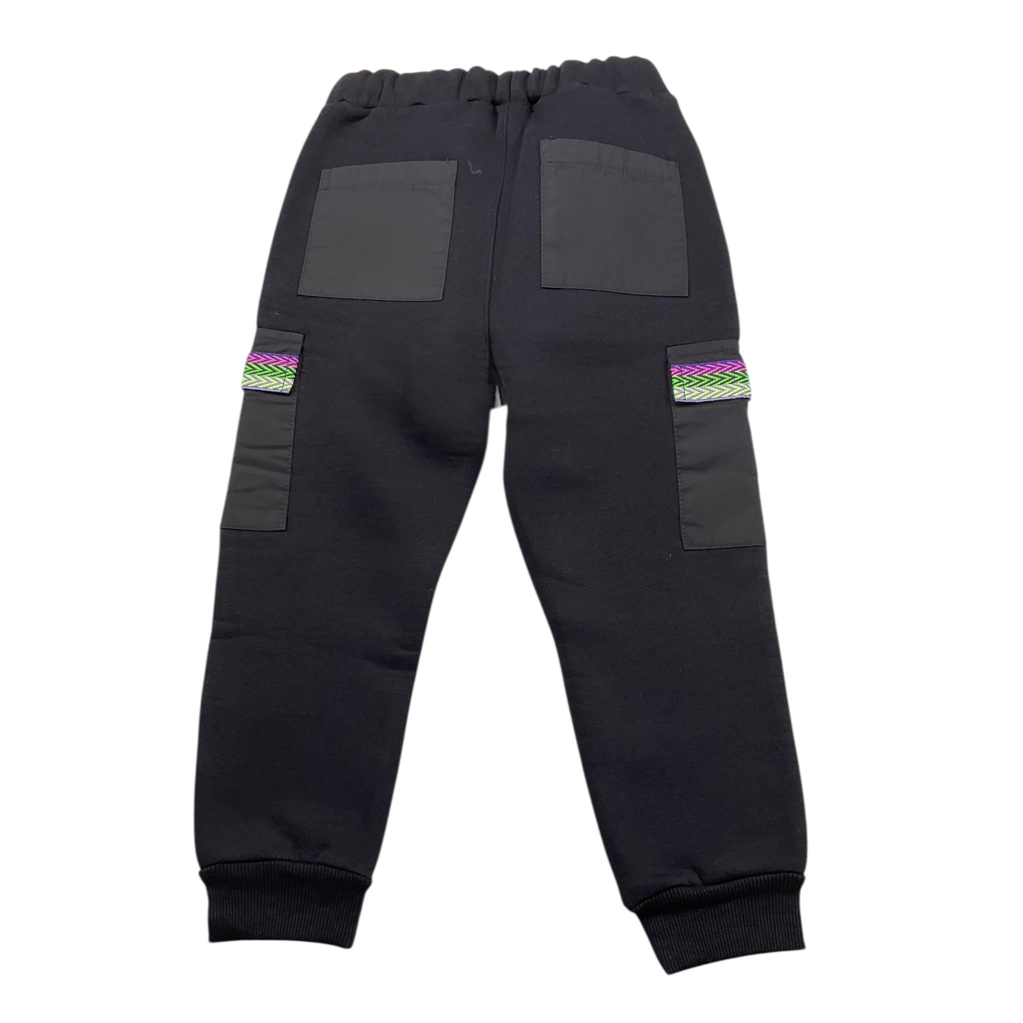 DO NOT CONFORM pantalone modello tuta tinta unita Nero per Bambino DPF030 NERO DO NOT CONFORM 