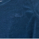 Saint Barth Felpa Girocollo Tinta Unita per Bambino 00145LLL BLU SAINT BARTH 